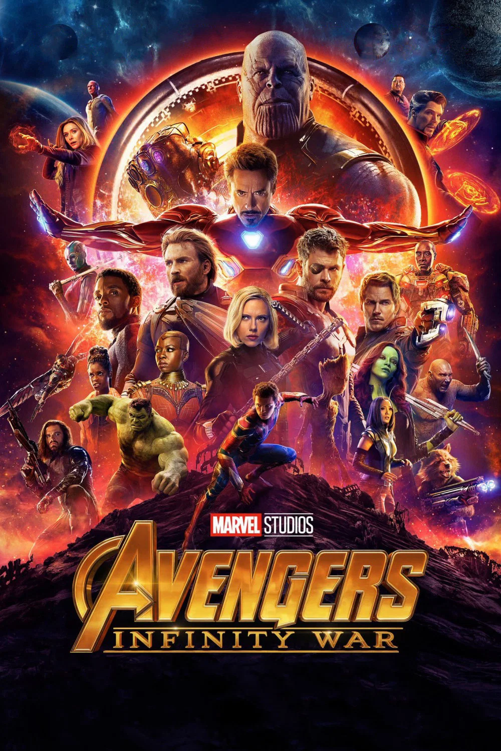 بوستر Avengers Infinity War